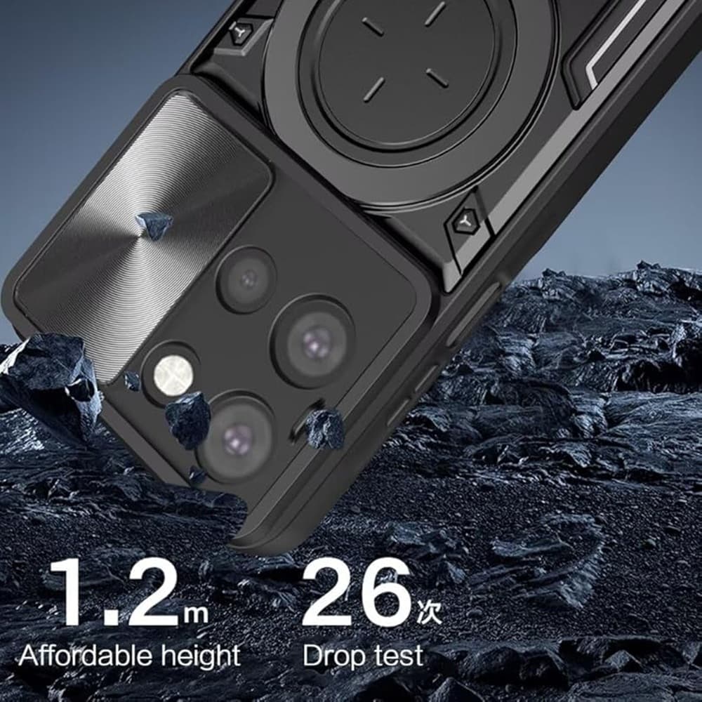 Techsuit CamGuard Pro - θήκη για Motorola Edge 70 Fusion - Μαύρο 6