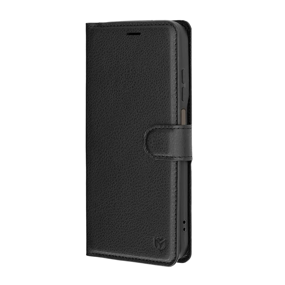 Techsuit Leather Folio - θήκη για Motorola Moto G77 / G67 - Μαύρο 4