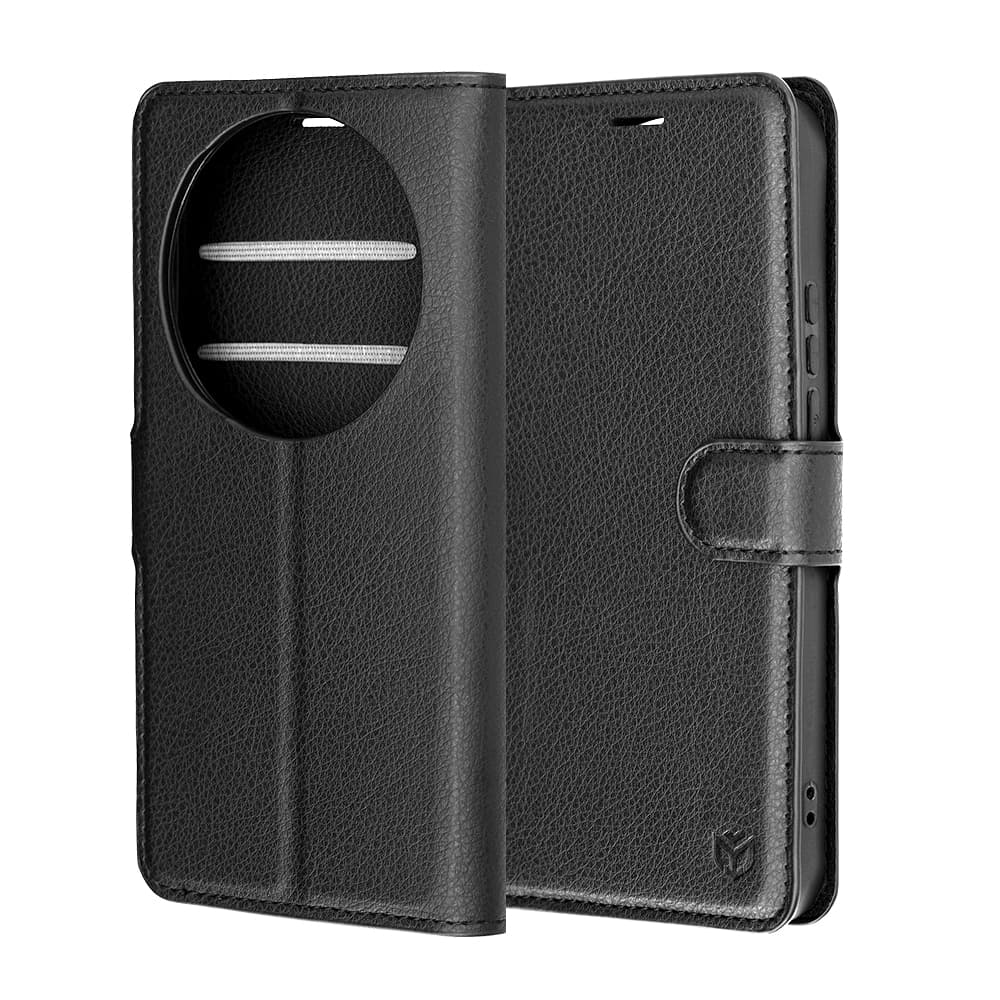 Techsuit Leather Folio - θήκη για Xiaomi 17 Ultra - Μαύρο 6