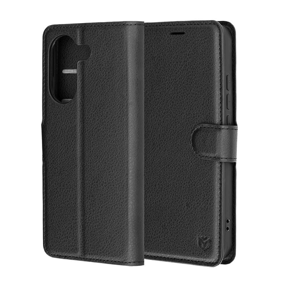 Techsuit Leather Folio - θήκη για Xiaomi Poco X8 Pro - Μαύρο 6