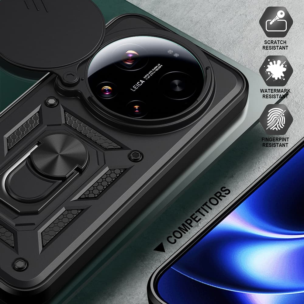 Techsuit CamShield Series - θήκη για Xiaomi 17 Ultra - Μαύρο 4