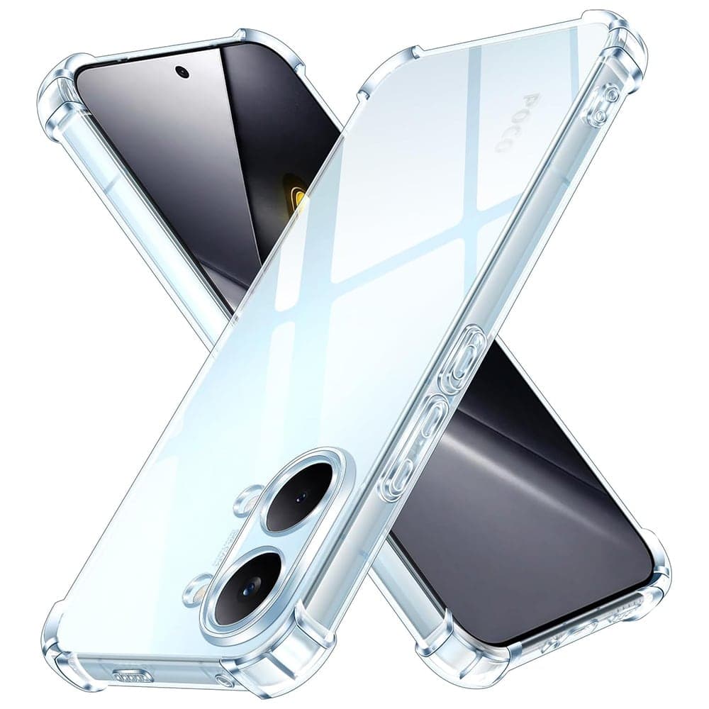 Techsuit Shockproof Clear Silicone - θήκη για Xiaomi Poco X8 Pro Max - Διάφανο