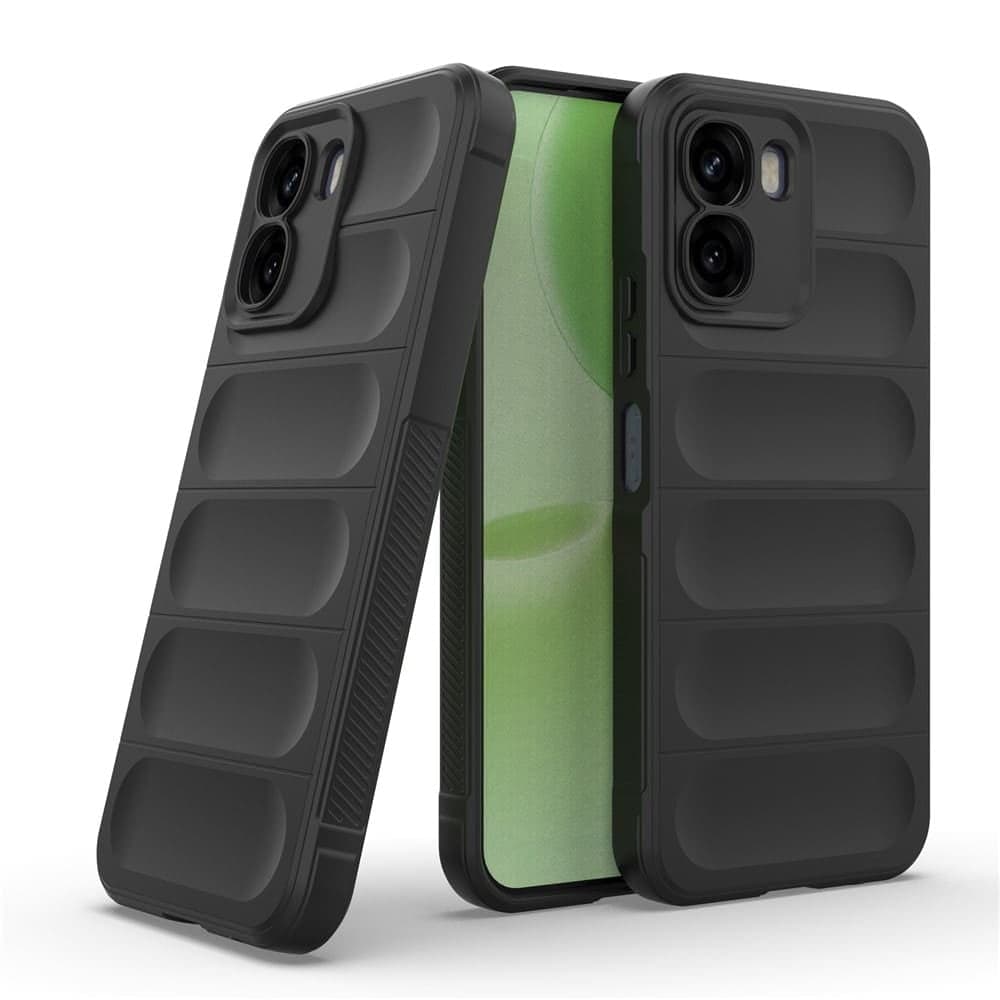 Techsuit Magic Shield - θήκη για Oppo A6x 4G - Μαύρο 2