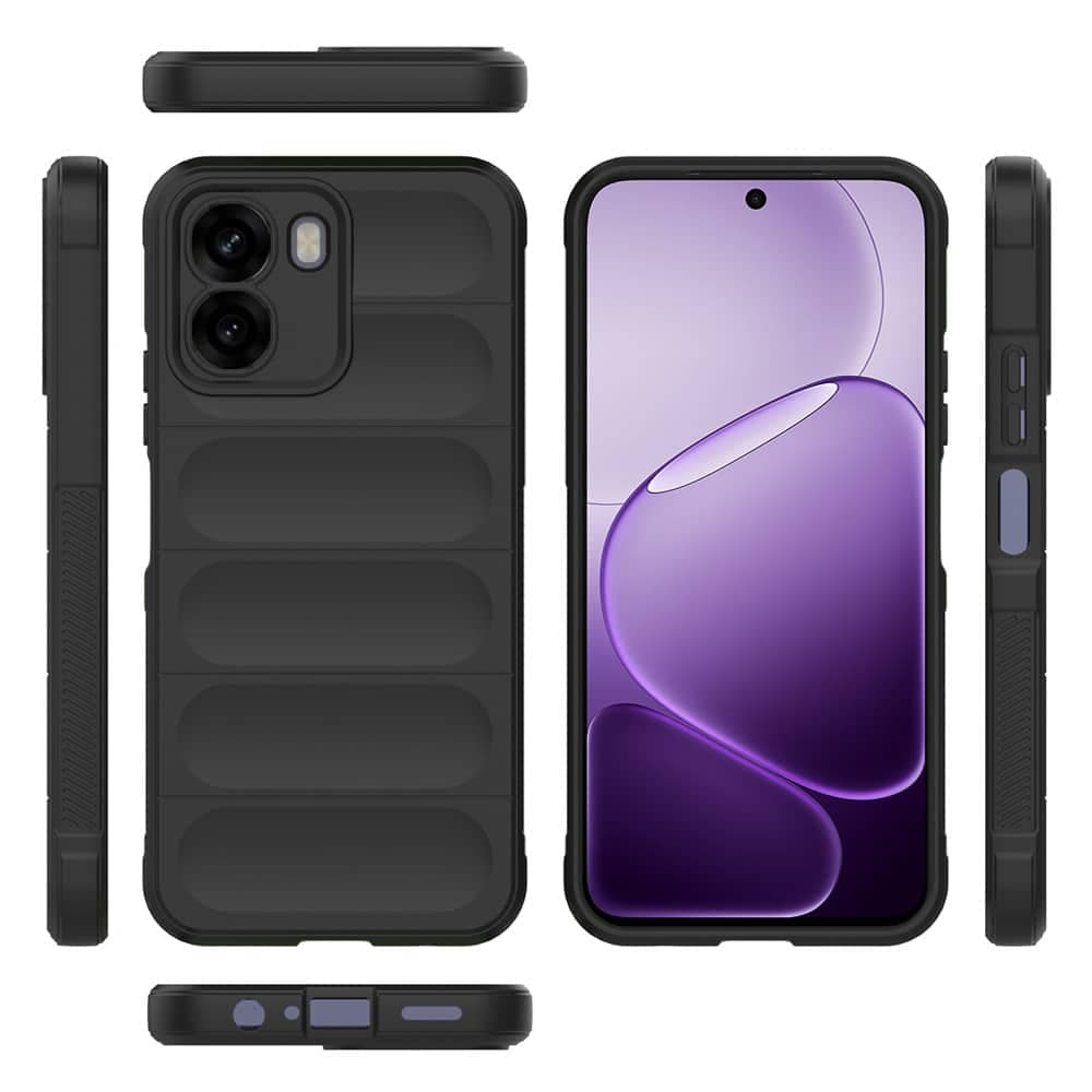 Techsuit Magic Shield - θήκη για Oppo A6x 4G - Μαύρο 3