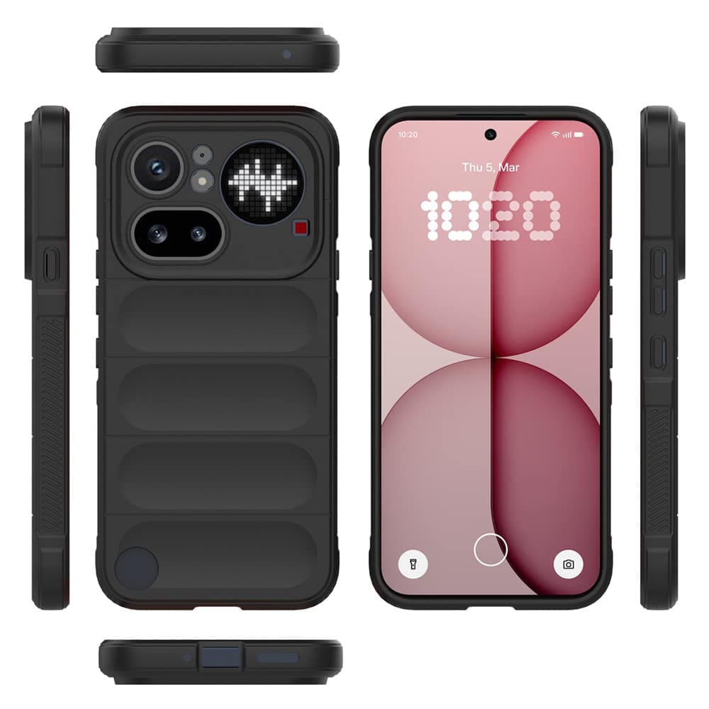 Techsuit Magic Shield - θήκη για Nothing Phone (4a) Pro - Μαύρο 3