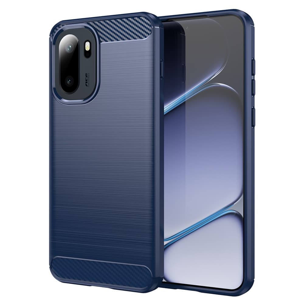 Techsuit Carbon Silicone - θήκη για Oneplus 15R - Μπλε