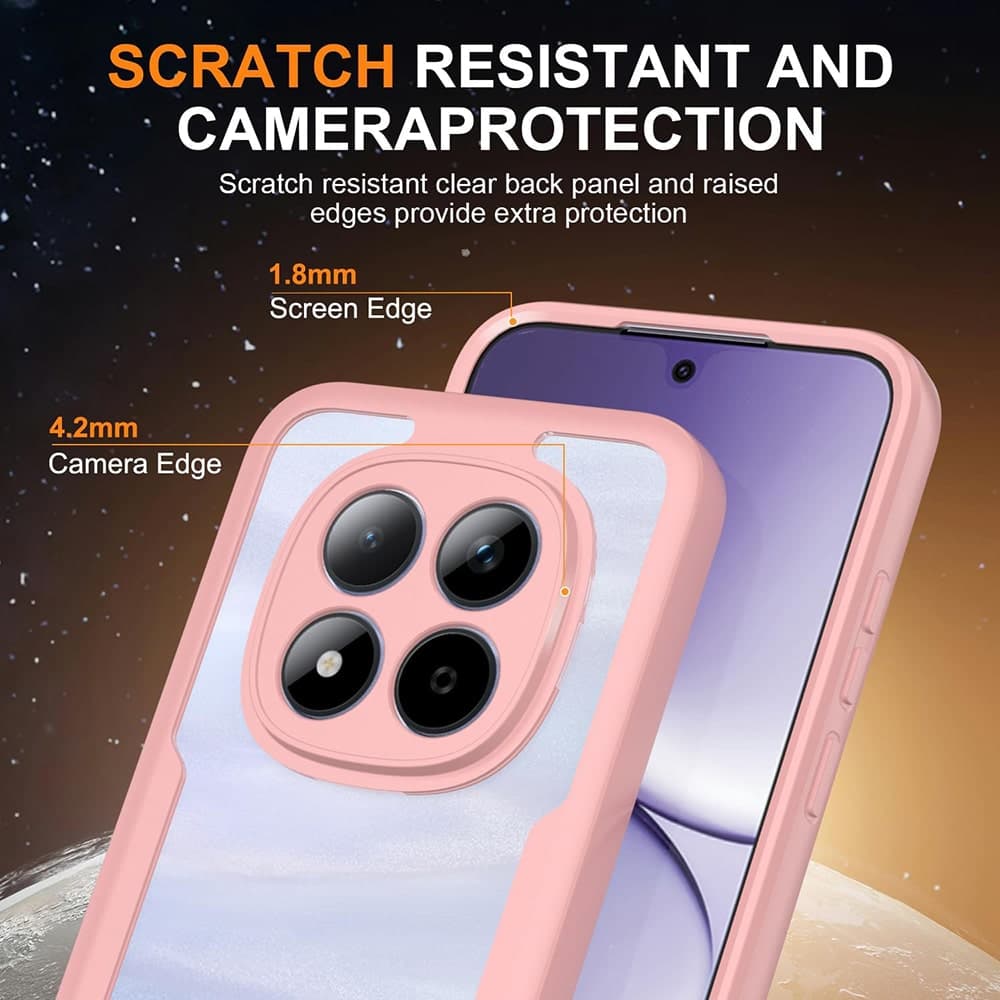 Techsuit ColorVerse 360 Series - θήκη για Honor 600 Lite - Ροζ 4