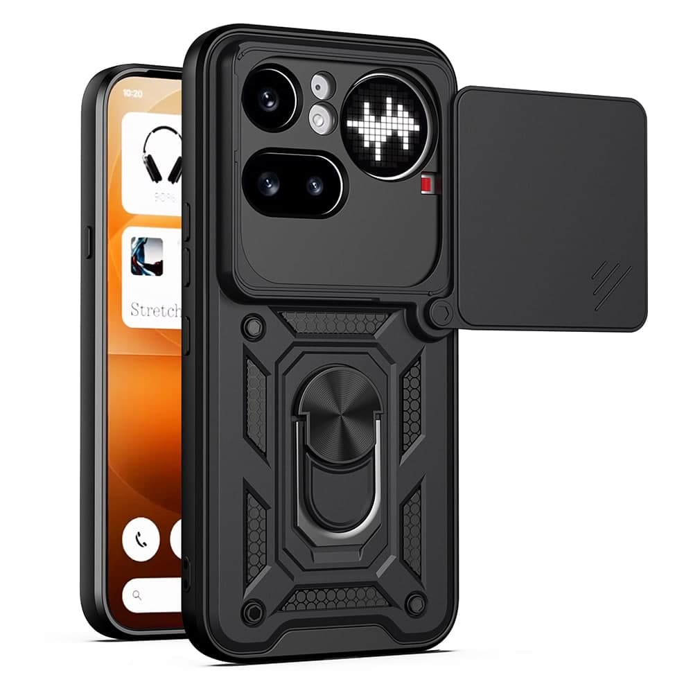 Techsuit CamShield Series - θήκη για Nothing Phone (4a) - Μαύρο