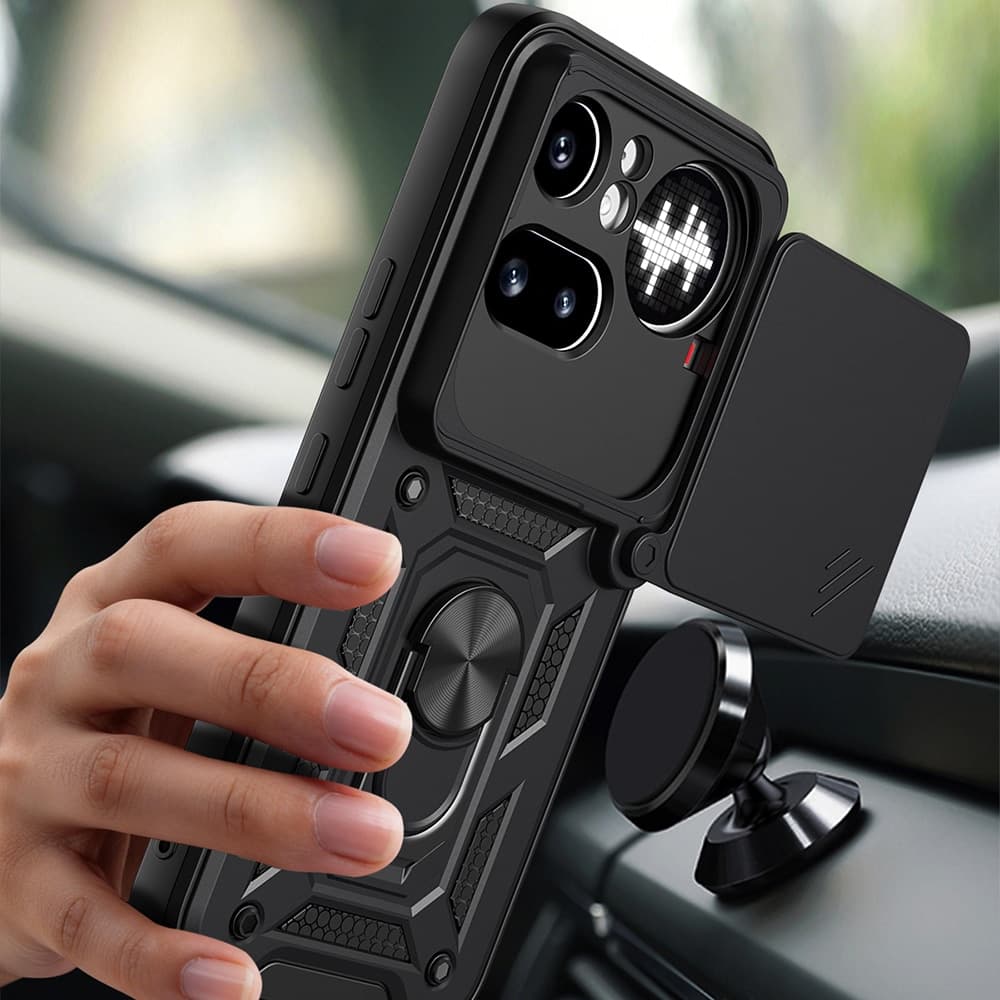 Techsuit CamShield Series - θήκη για Nothing Phone (4a) - Μαύρο 6