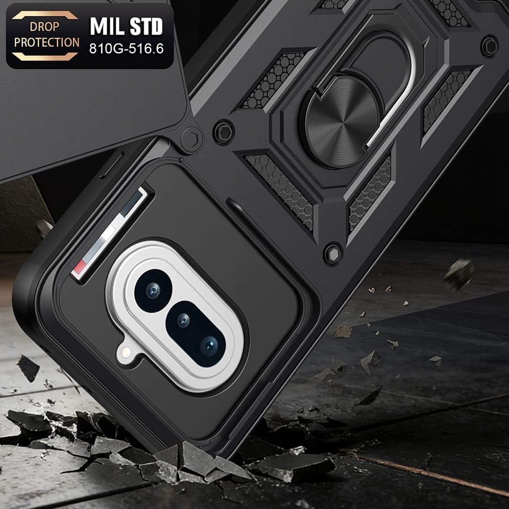 Techsuit CamShield Series - θήκη για Nothing Phone (4a) - Μαύρο 4