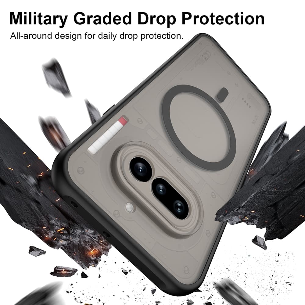 Techsuit HaloFrost II - θήκη για Nothing Phone (4a) - Μαύρο 5