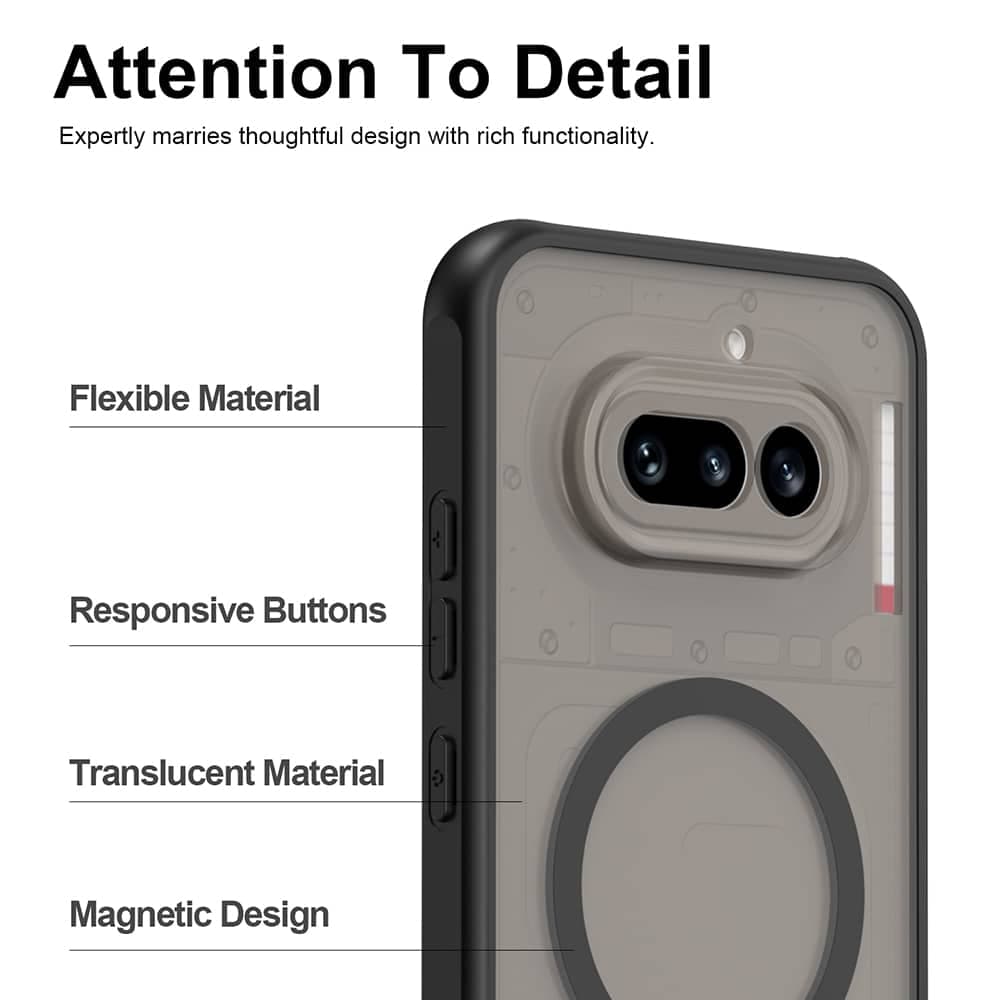 Techsuit HaloFrost II - θήκη για Nothing Phone (4a) - Μαύρο 6
