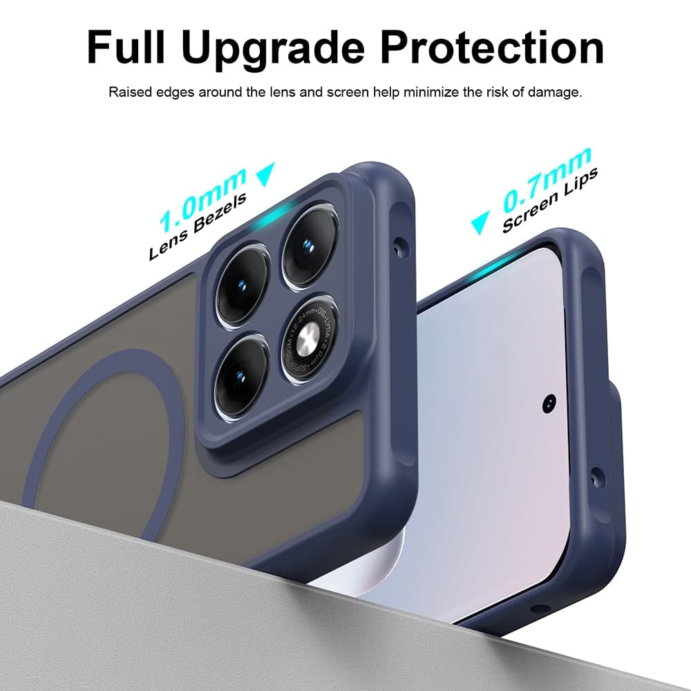 Techsuit HaloFrost II - θήκη για Motorola Edge 70 Fusion - Μπλε 6