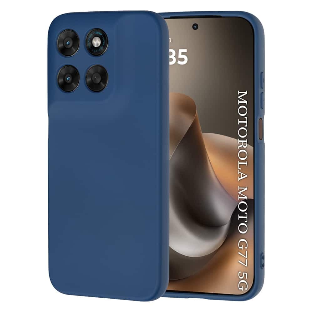 Techsuit SoftFlex - θήκη για Motorola Moto G77 / G67 - Μπλε