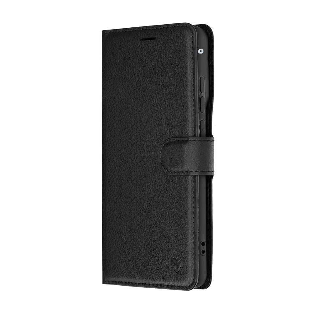 Techsuit Leather Folio - θήκη για Motorola Edge 70 Fusion - Μαύρο 4