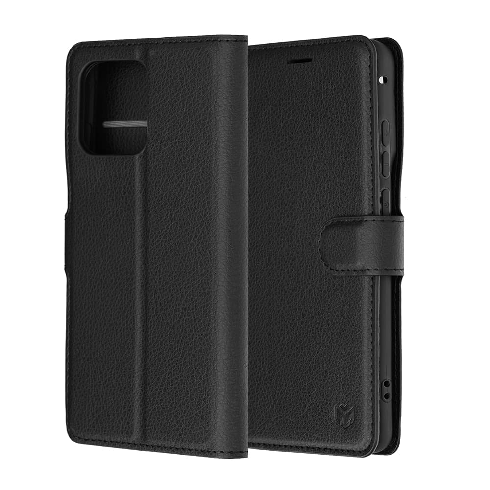 Techsuit Leather Folio - θήκη για Motorola Edge 70 Fusion - Μαύρο 6