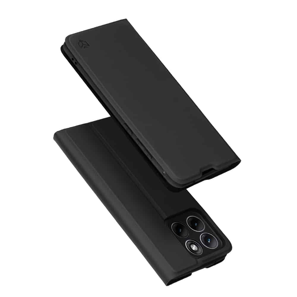 Techsuit Magskin Book - θήκη για Motorola Edge 70 Fusion - Μαύρο