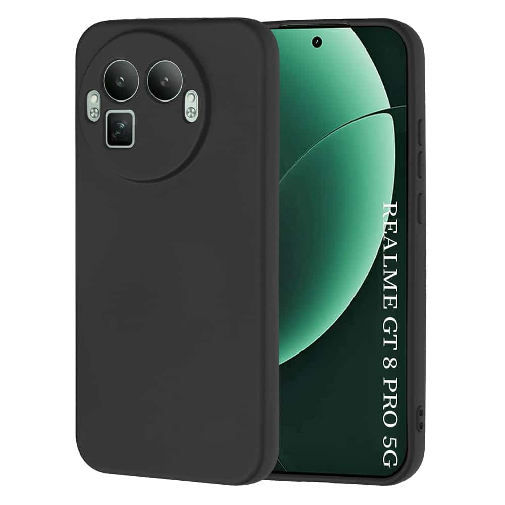 Techsuit SoftFlex - θήκη για Realme GT 8 Pro - Μαύρο