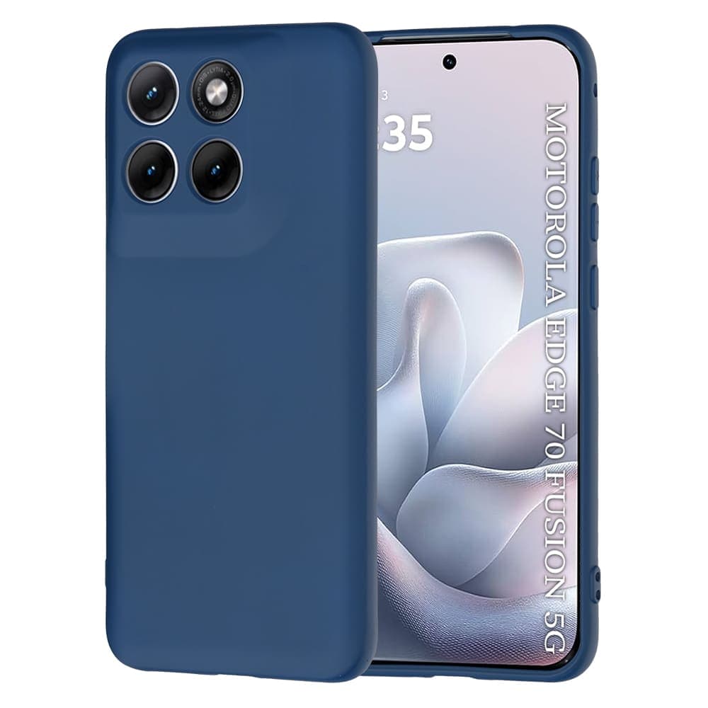 Techsuit SoftFlex - θήκη για Motorola Edge 70 Fusion - Μπλε