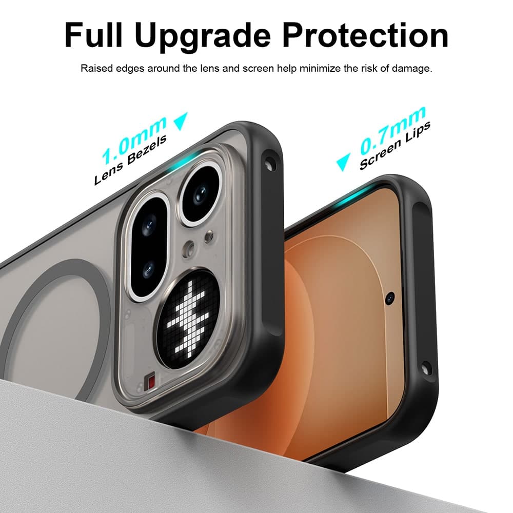 Techsuit HaloFrost II - θήκη για Nothing Phone (4a) Pro - Μαύρο 6