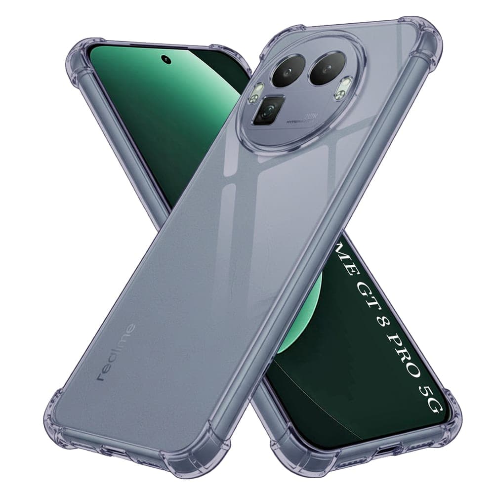 Techsuit Shockproof Clear Silicone - θήκη για Realme GT 8 Pro - Διάφανο