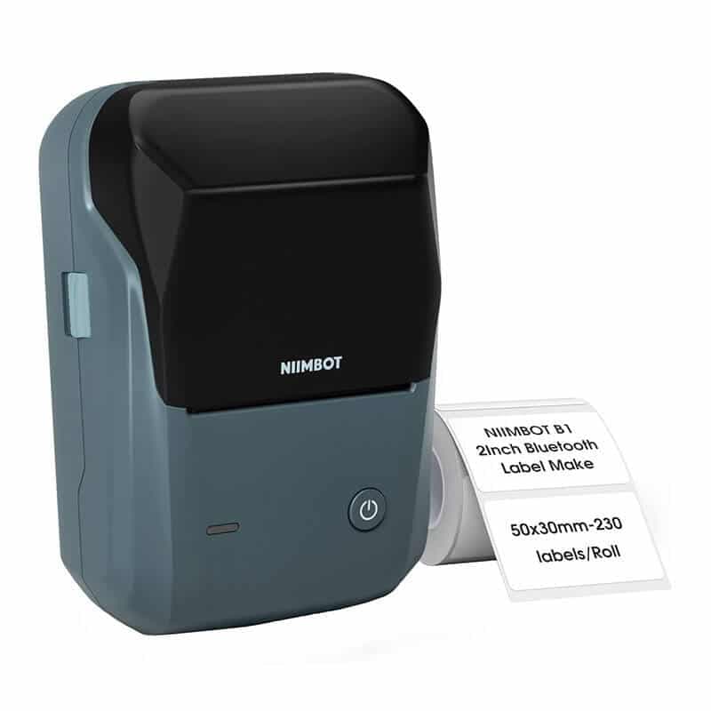 Niimbot Φορητός Εκτυπωτής Ετικετών B1 (Μπλε) 5