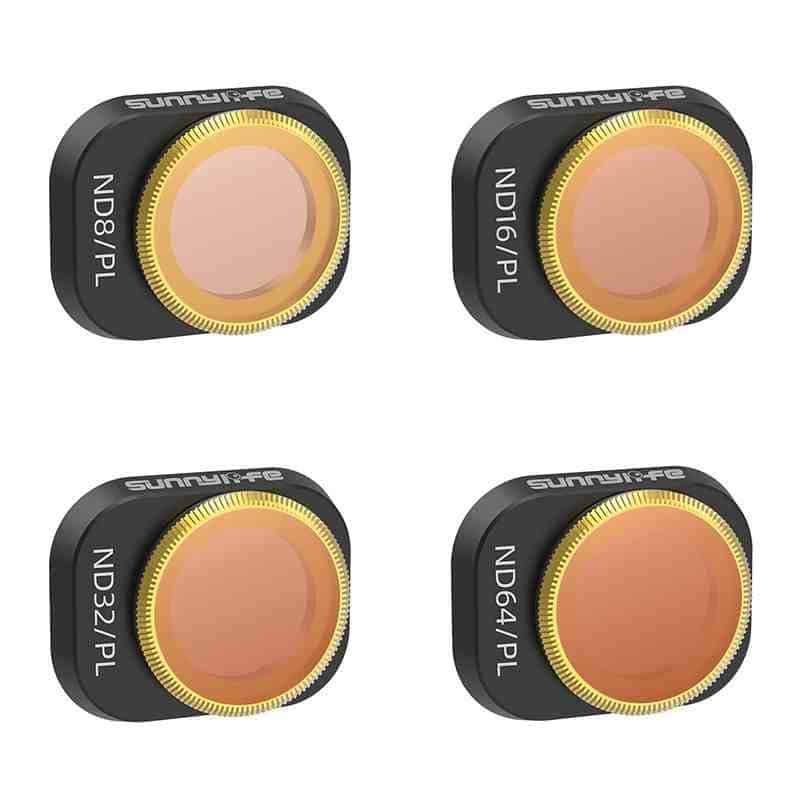 4 Φίλτρα Φακού ND/PL 8, 16, 32, 64 Sunnylife για DJI MINI 4 PRO 6