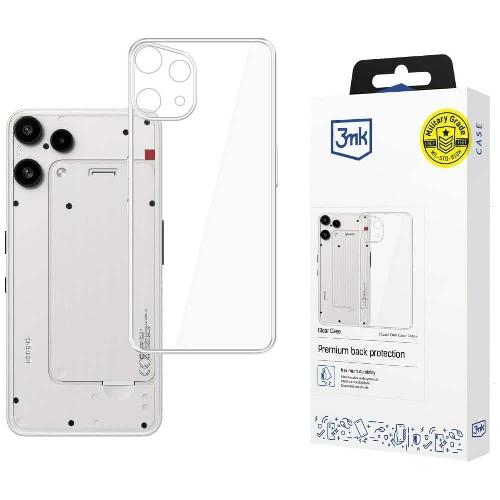 3MK Clear Case - θήκη για Nothing Phone (3a) Lite - Διάφανο