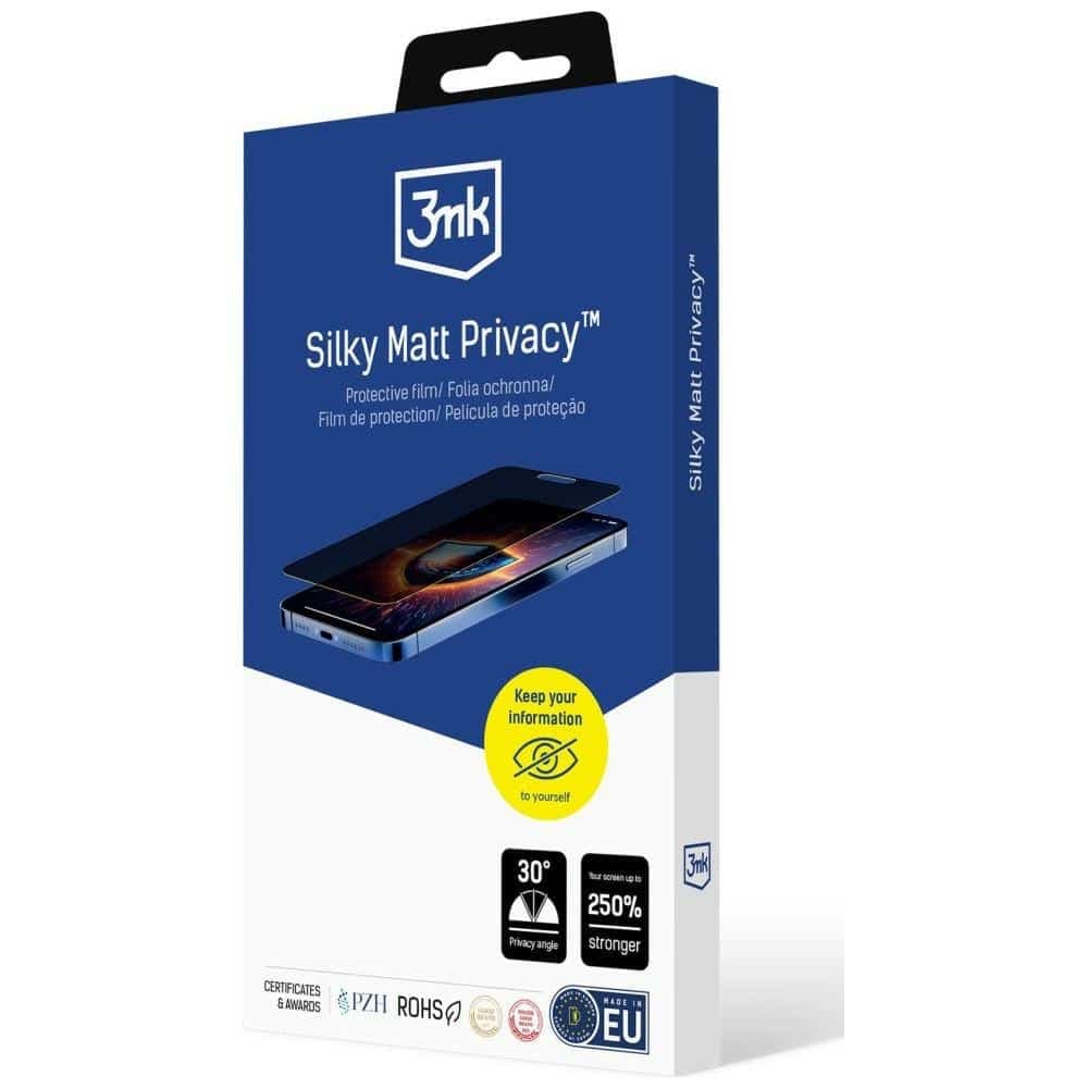 Προστατευτικό οθόνης απορρήτου 3MK Silky Matt για προστασία απορρήτου για Honor Magic 8 Pro 4