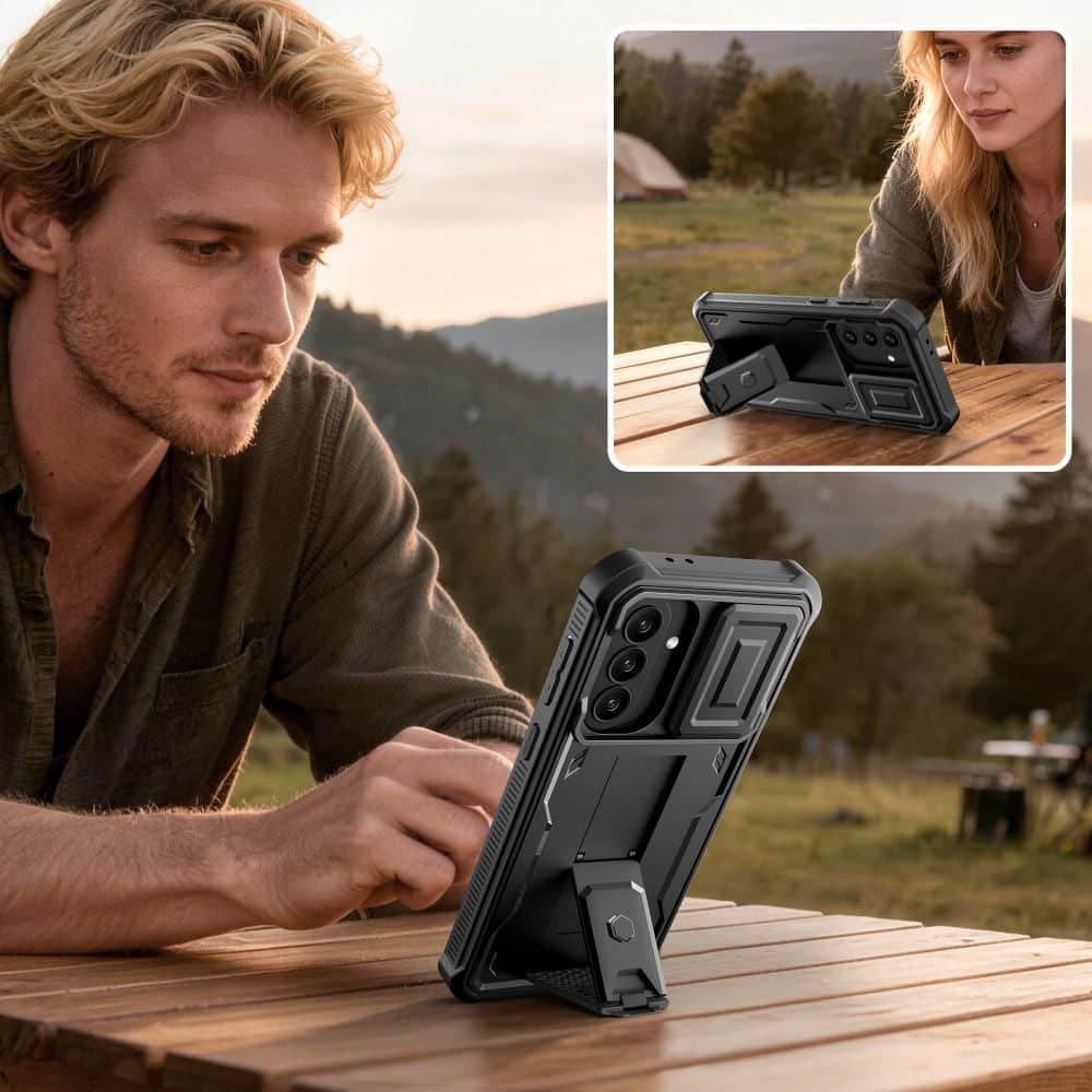 TECH-PROTECT KEVLAR CAM+ - θήκη για Samsung Galaxy A36 / A37 - Μαύρο 6