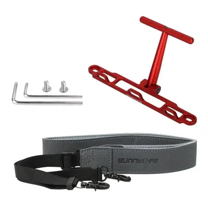 Βάση στήριξης με λουράκι Sunnylife για χειριστήριο DJI RC / RC 2 (κόκκινο) ZJ764-R