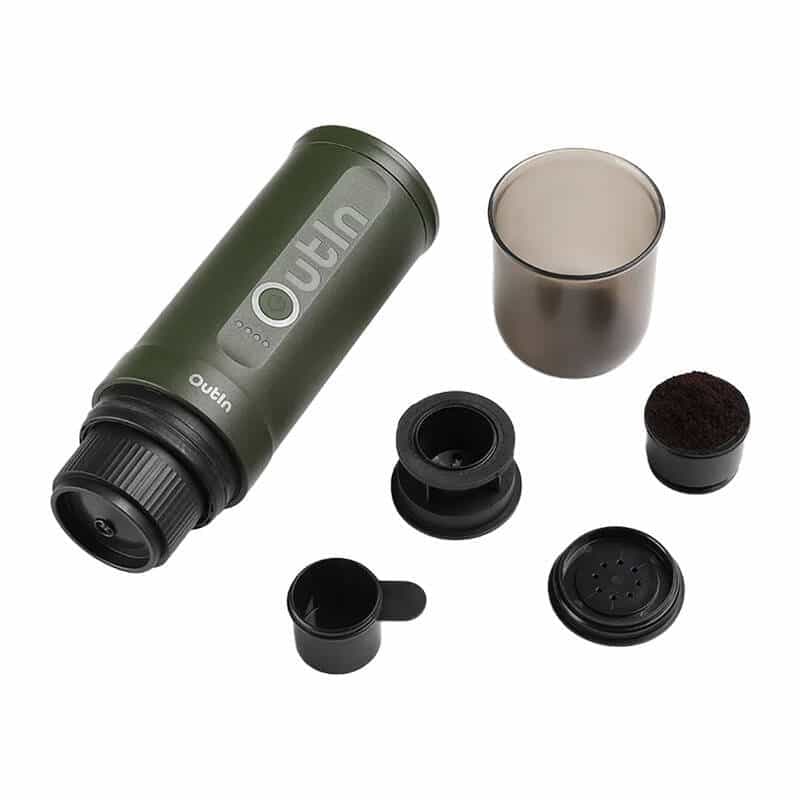 Outin Nano 7500mAh Φορητή καφετιέρα (πράσινο) 4