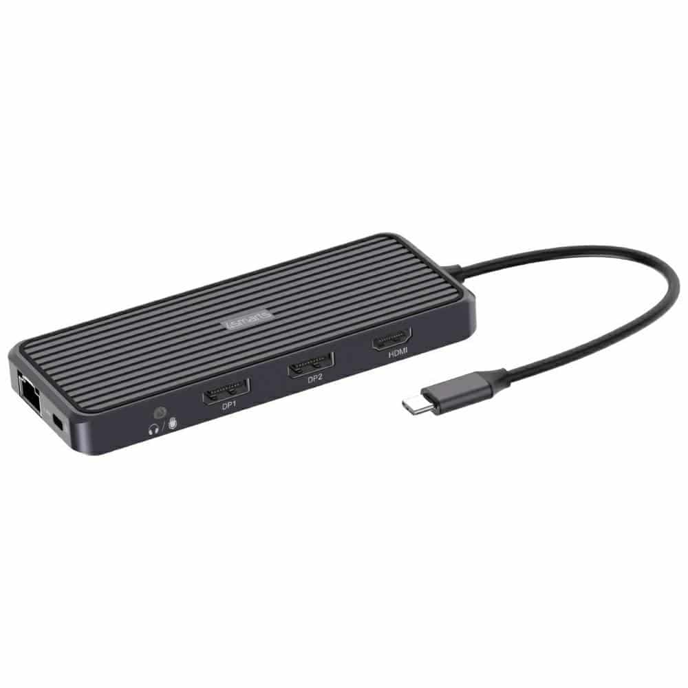 Σταθμός φόρτισης 4smarts SmartDock 11 σε 1 4xUSB-A/USB-C/RJ45/Ήχος/Μικρόφωνο/HDM 2