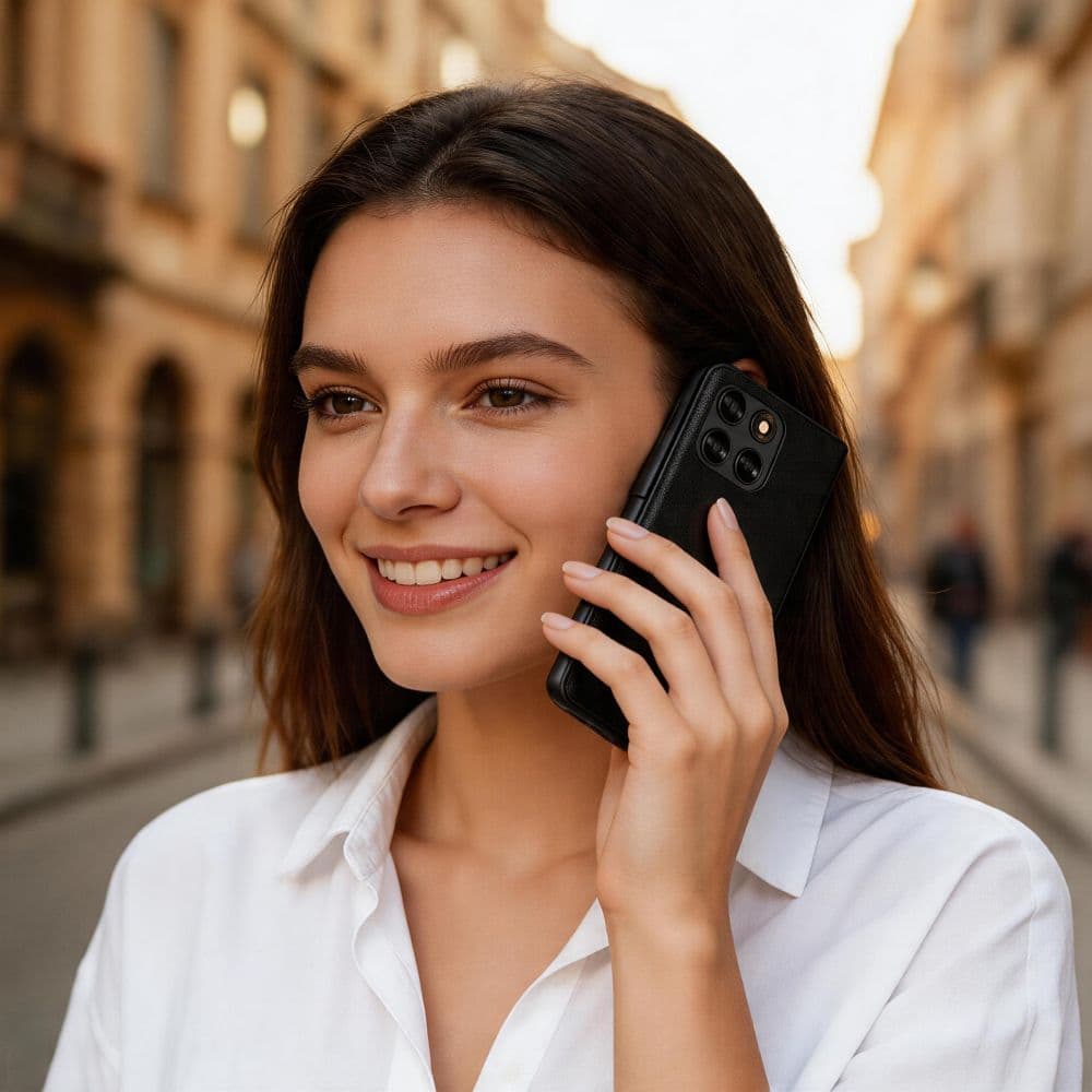 TECH-PROTECT WALLET - θήκη για Motorola Moto G67 / G77 - Μαύρο 4