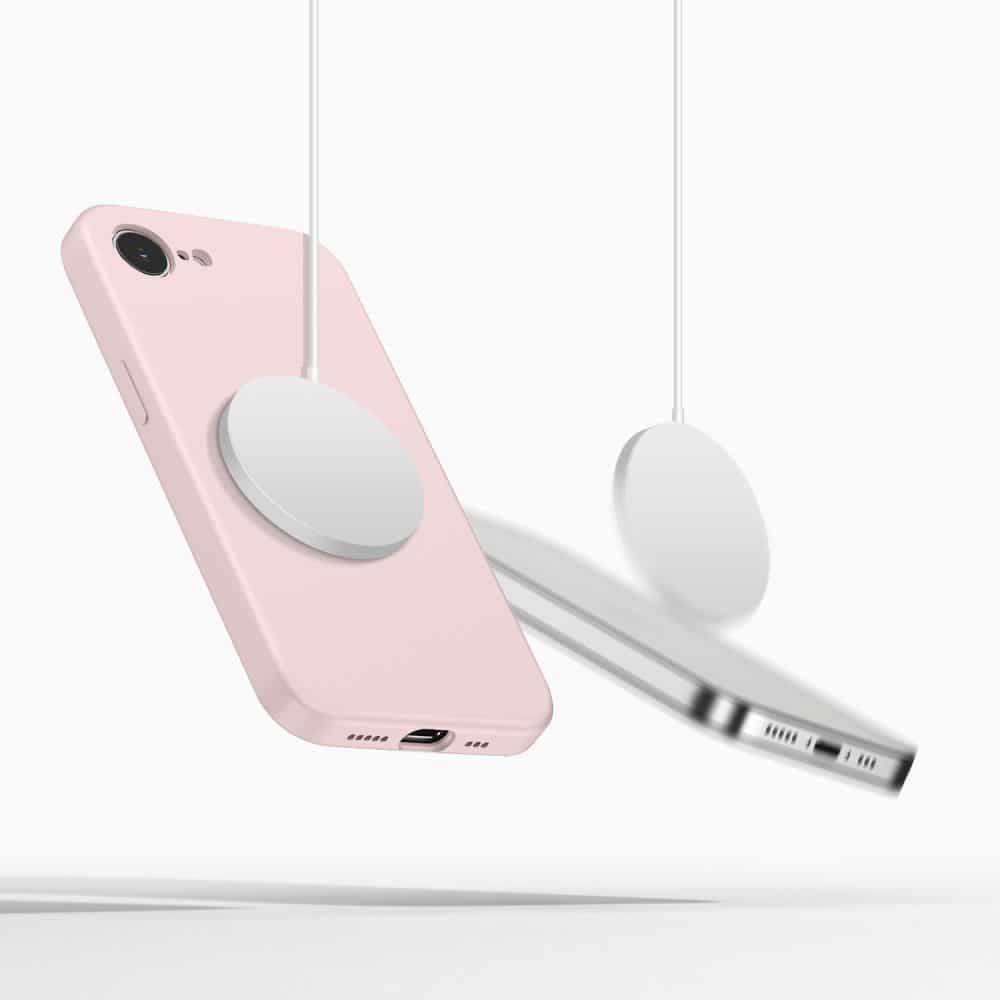 TECH-PROTECT SILICONE MAGSAFE - θήκη για Apple iPhone 16e / 17e - Ροζ 4