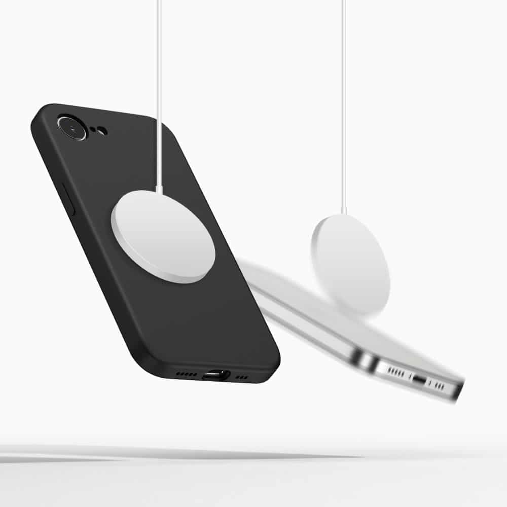 TECH-PROTECT SILICONE MAGSAFE - θήκη για Apple iPhone 16e / 17e - Μαύρο 4