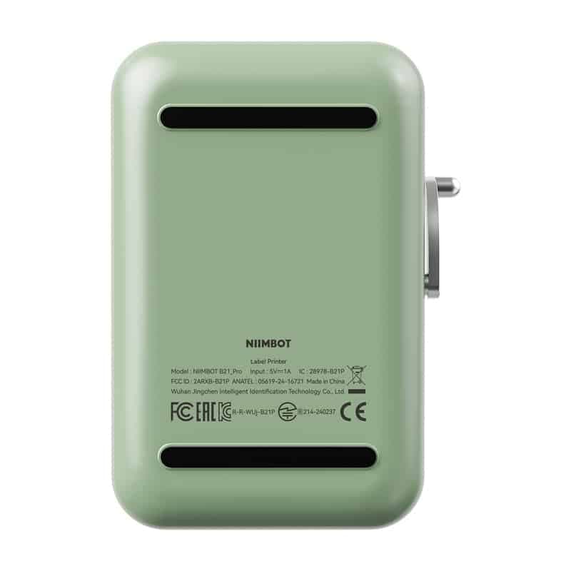 Φορητός εκτυπωτής ετικετών Niimbot B21 Pro (πράσινο) 6