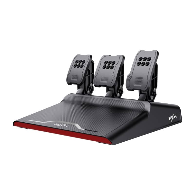 Σετ παιχνιδιών PXN-V10 Pro - τιμόνι + πεντάλ + σφιγκτήρες τοποθέτησης (PC / PS4 / Xbox One / Xbox Series X|S) 5