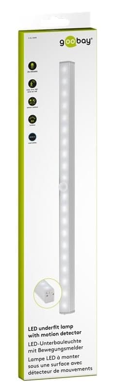 GOOBAY LED φωτιστικό 55498, με ανιχνευτή κίνησης, 6500K, 160lm, IP20 4