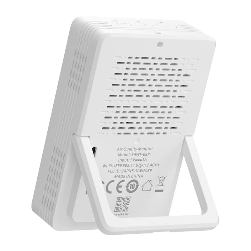 Sonoff AirGuard CO2 SAWF-08P WiFi LCD Μετρητής ποιότητας αέρα 3