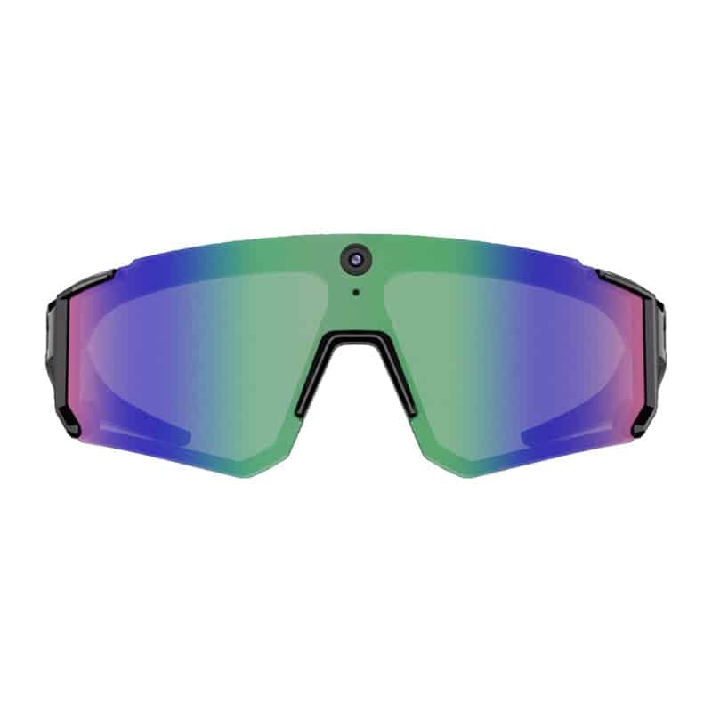Γυαλιά ηλίου Colmi V06 AI Sports (Μαύρα με μπλε φακούς)