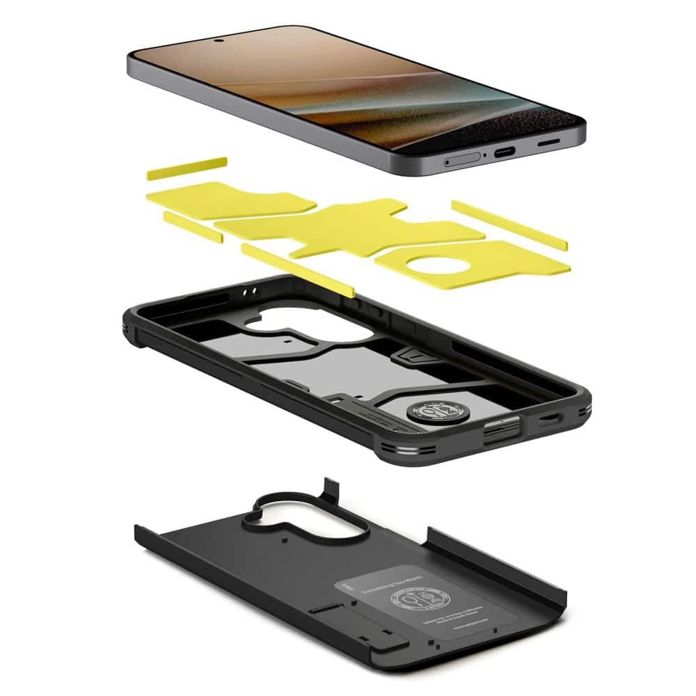 Spigen Tough Armor - θήκη για Samsung Galaxy A57 - Μαύρο 6