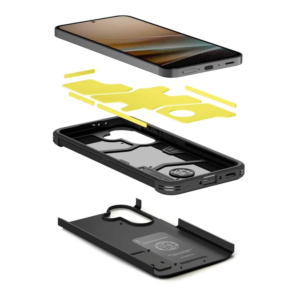 Spigen Tough Armor - θήκη για Samsung Galaxy A37 - Μαύρο 6