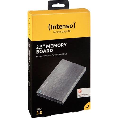 Intenso HDD Εξωτερικός 2,5" 1TB USB 3.2, Αλουμίνιο EU (6028660)