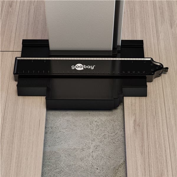 GOOBAY σετ παντογράφοι 61668, κλίμακα σε inch/cm, 130/250mm, 2τμχ 2