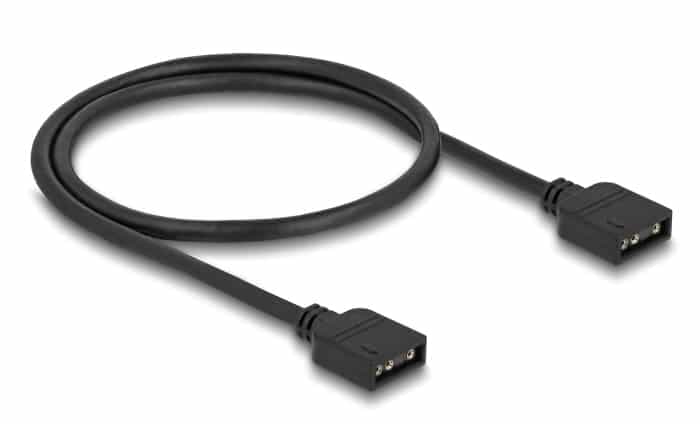 DELOCK RGB hub 64128 για ARGB LEDs, 10 θύρες, μαύρο 5