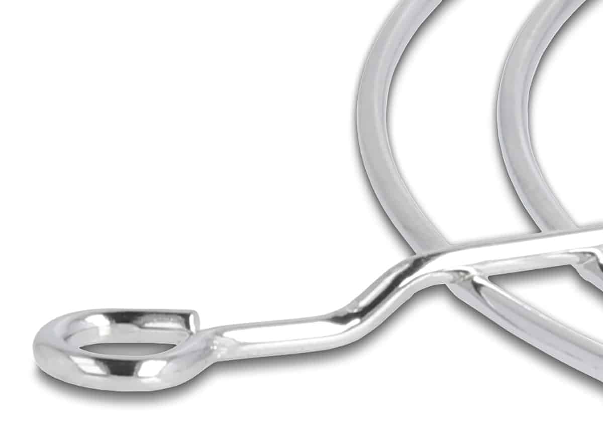 DELOCK σχάρα για 80mm ανεμιστήρα 67306, μεταλλική, ασημί 3