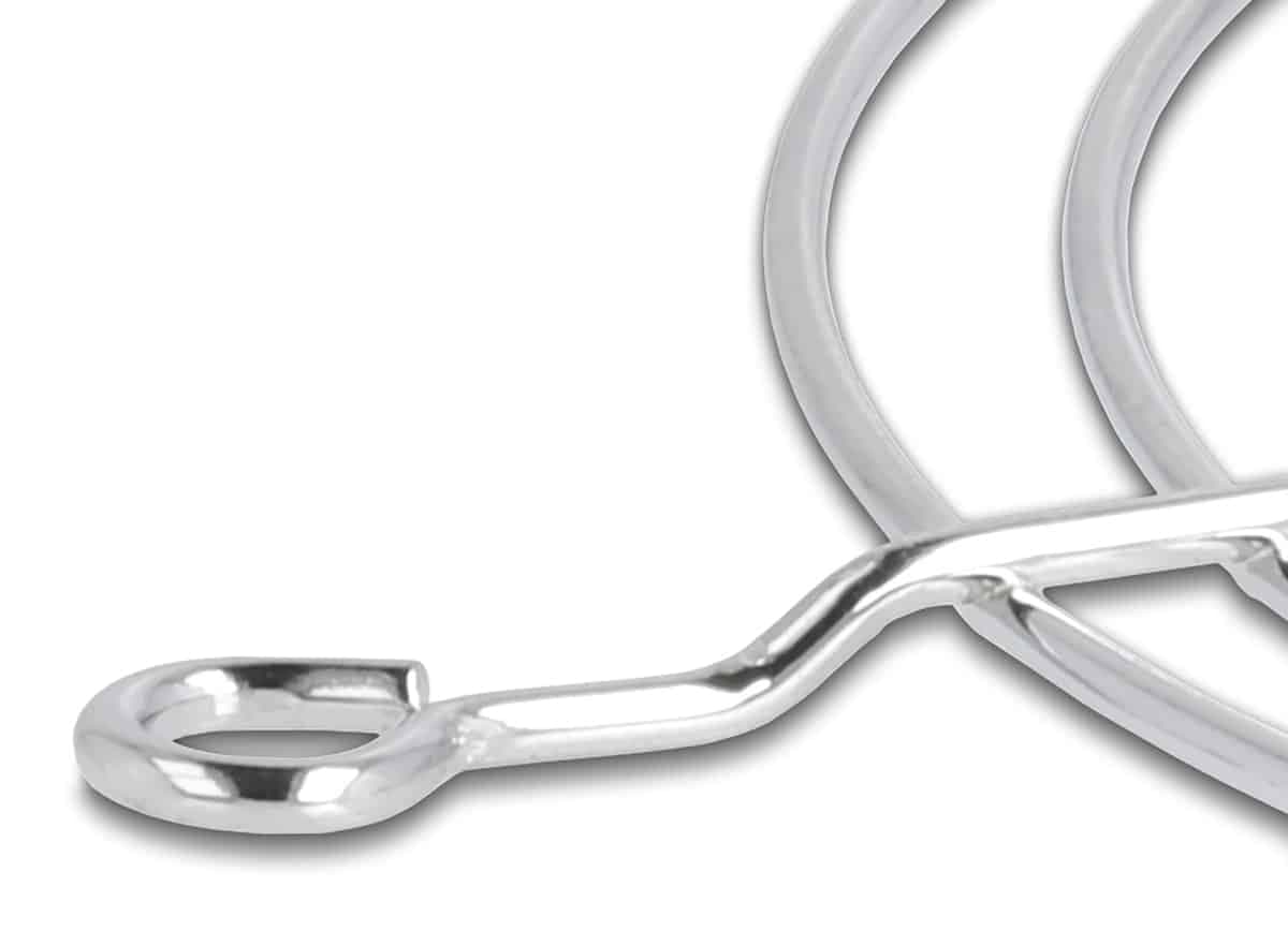 DELOCK σχάρα για 120mm ανεμιστήρα 67308, μεταλλική, ασημί 3