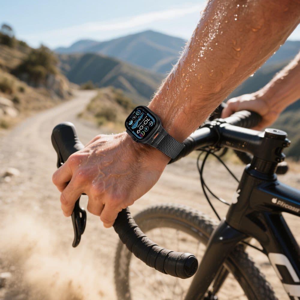 TECH-PROTECT MILANO VANGUARD - θήκη για Apple Watch 8 / 9 10 11 SE Ultra - Μαύρο 5