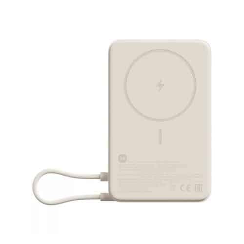 Μαγνητικό Power Bank Xiaomi 10000 mAh με ενσωματωμένη βάση Λευκό EU BHR08PBGL